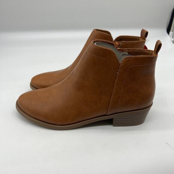 Wonder Nation Women Ankle Boots Casual Lightweight Brown Size 6 - Picture 5 of 10